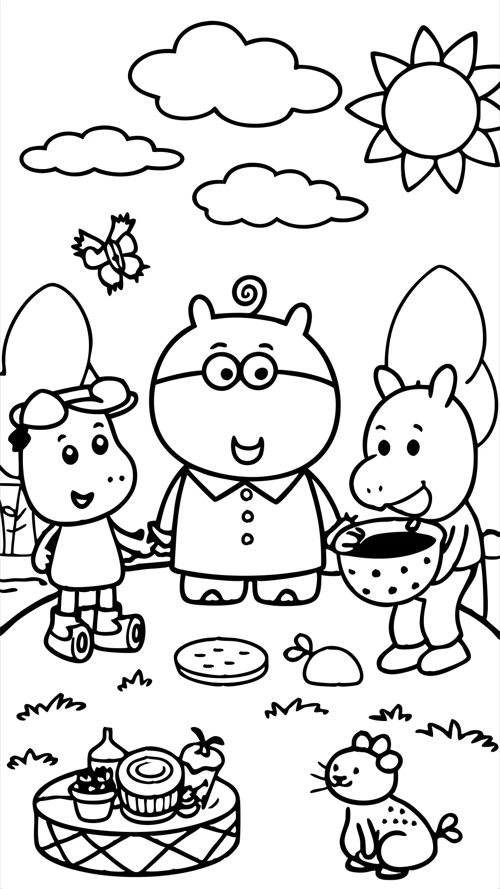 Páginas para colorear Peppa